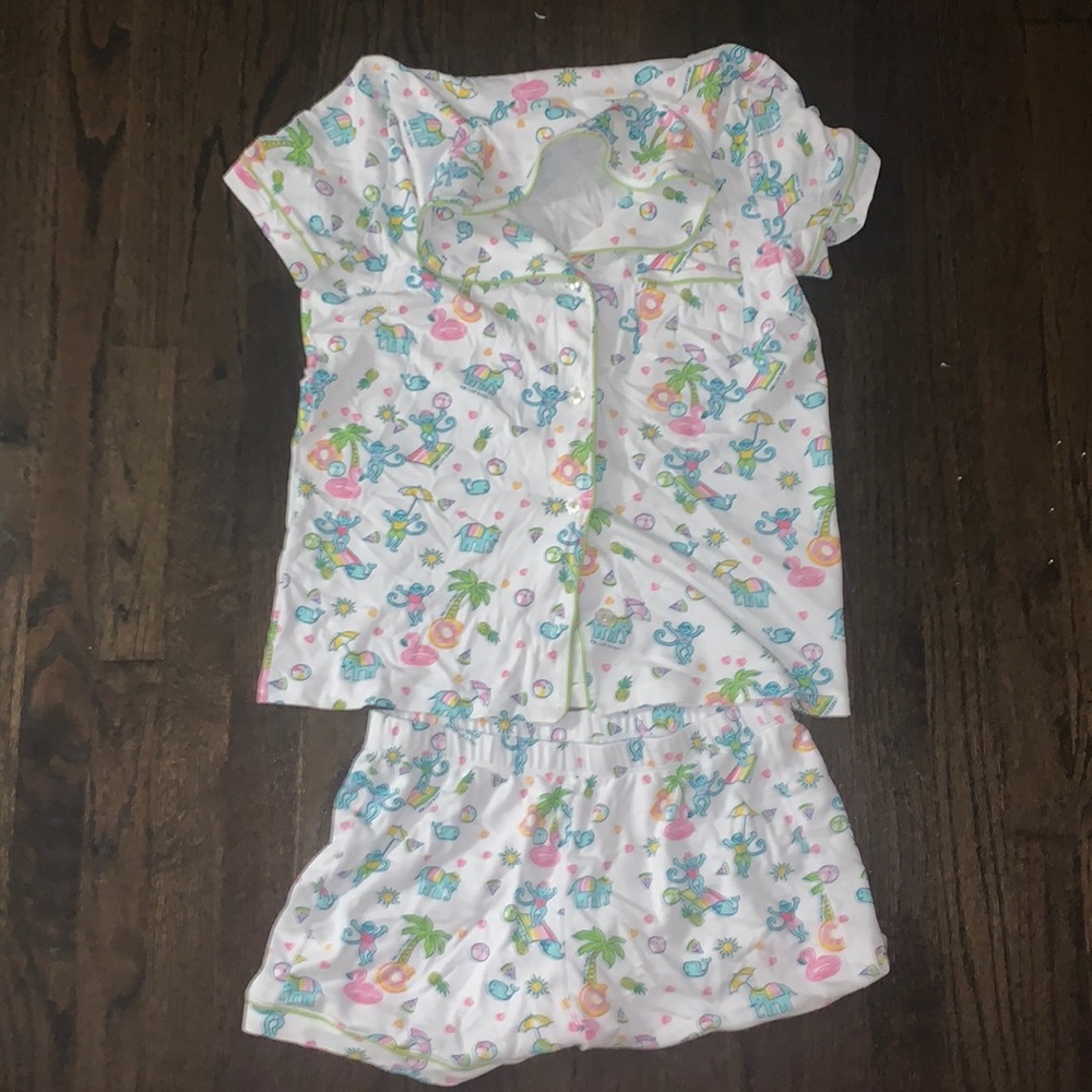 roller rabbit summer pajamas size small